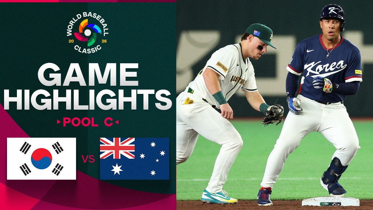 Korea vs. Australia 2026 World Baseball Classic | Game Highlights