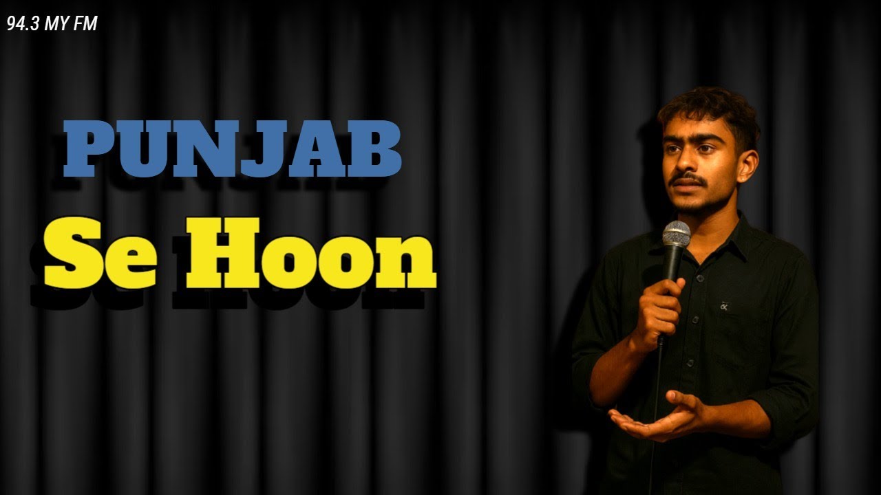 MAIN PUNJAB SE 😂🔥 | My First Stand-Up @ 94.3 MY FM | Full Vlog @theuniqueyuvi