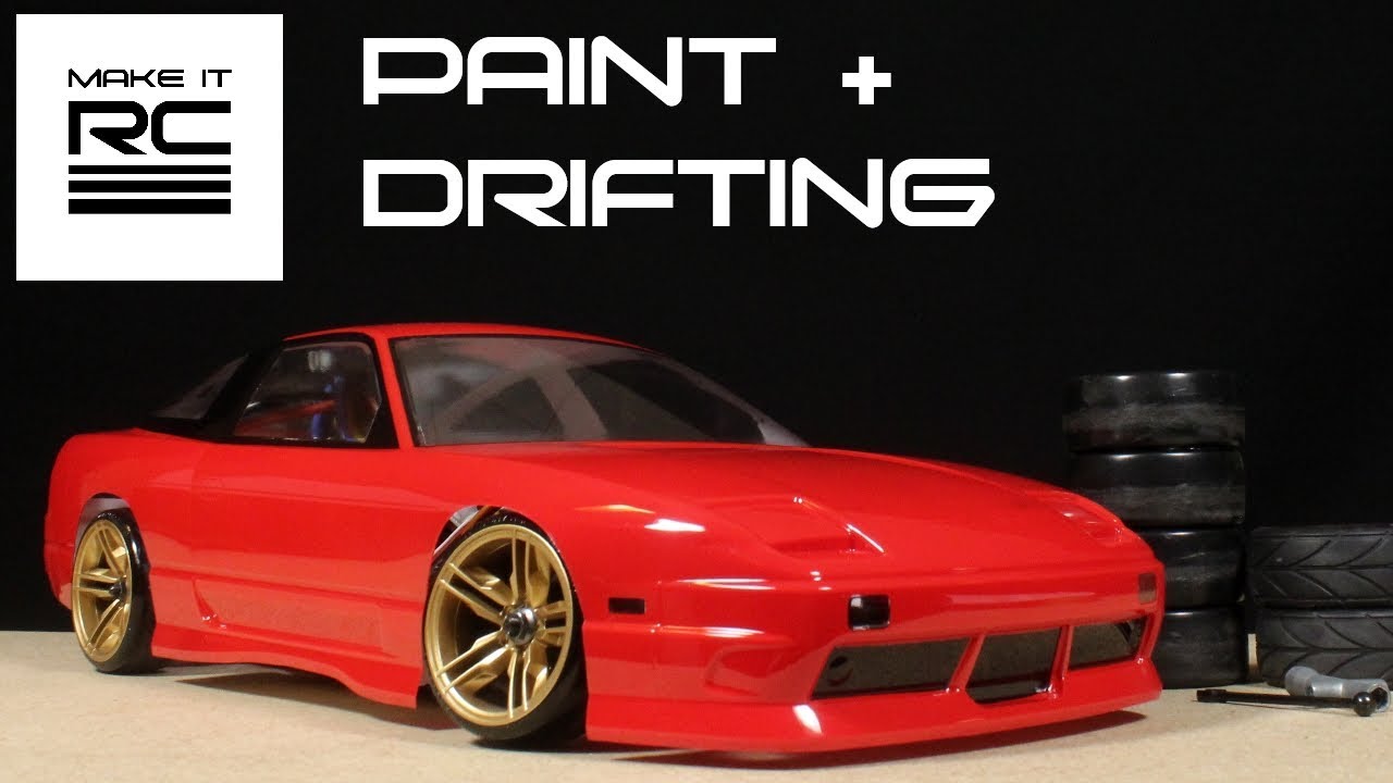 Budget RC Drift Build: Part 3 Painting + Mounting Body and Drifting