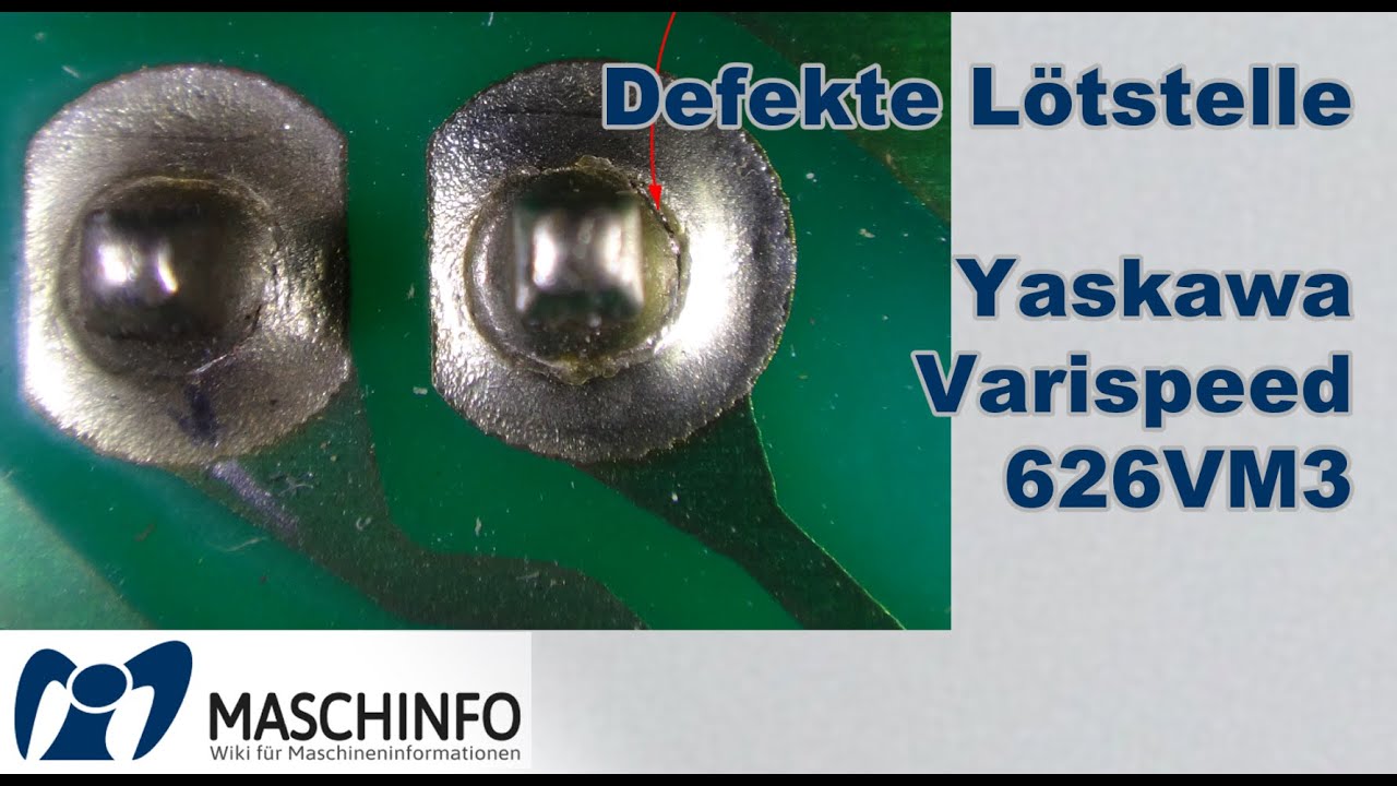 Reparatur Spindelantrieb Varispeed 626VM3