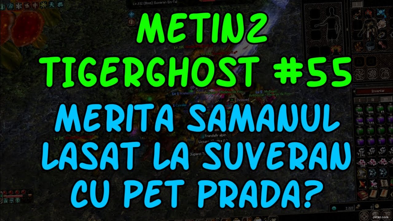 Merita SAMANUL lasat la suveran cu pet prada? | Metin2 TIGERGHOST #55