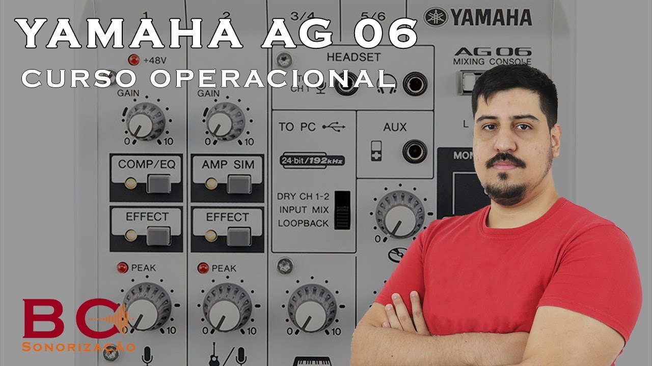 YAMAHA AG 06 - CURSO OPERACIONAL