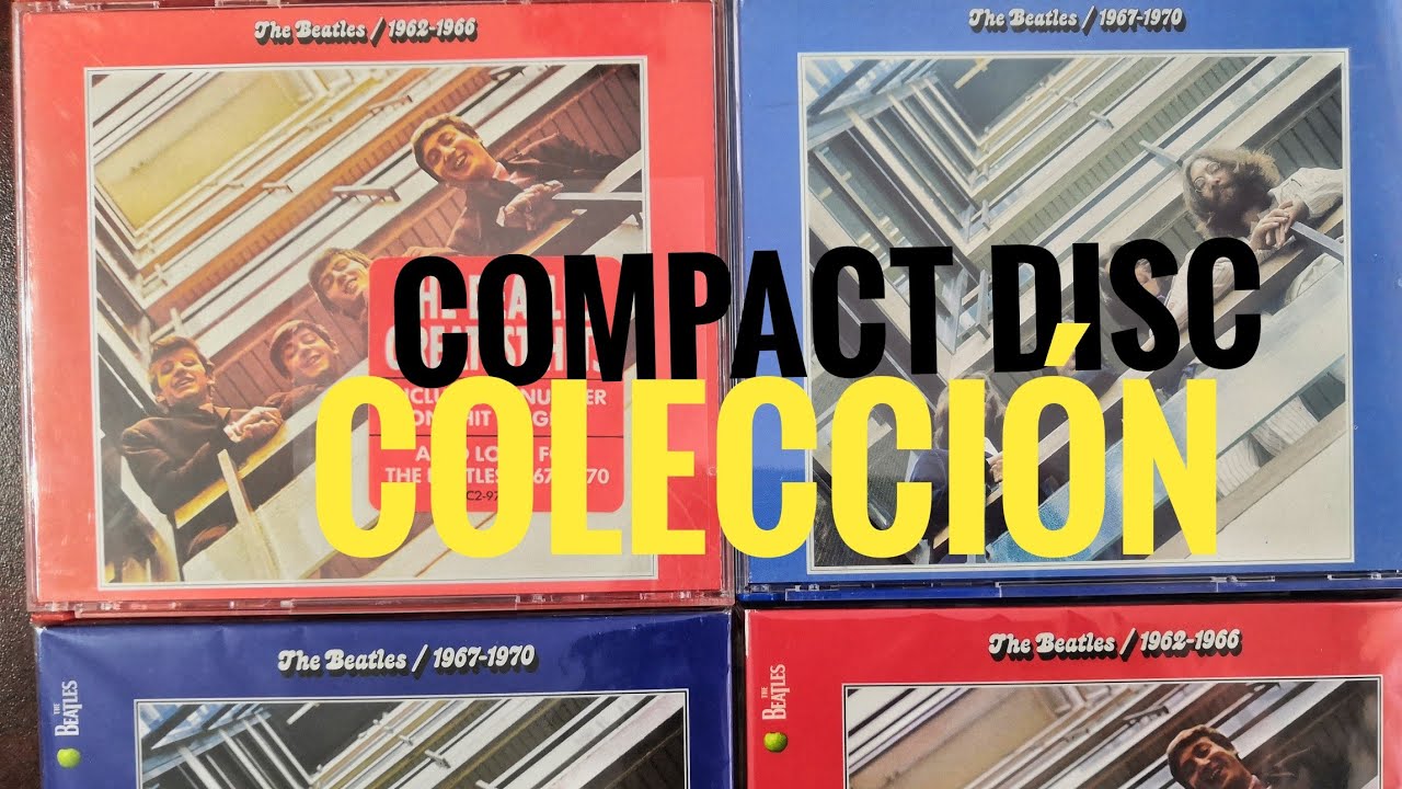 Colección Rojo y Azul The Beatles 1962-1966 | 1967-1970 Compact Disc Editions
