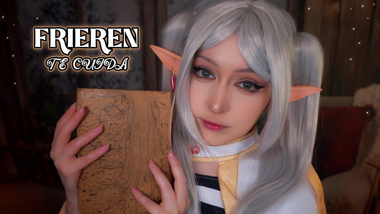 ⭐ASMR FRIEREN te CUIDA en una cabaña ❄️ Magia cálida y Atención Personal para dormir y sanar
