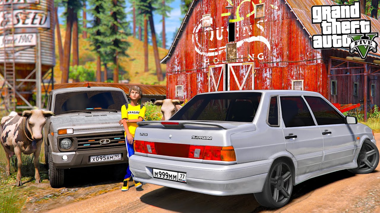 ОПЕРСКАЯ ЕЗДА В GTA 5 - ВОССТАНОВИЛ ОПЕРСКУЮ ПЯТНАШКУ В ИДЕАЛ! НАШЕЛ ВАЗ 2115 НА ФЕРМЕ! 🌊ВОТЕР