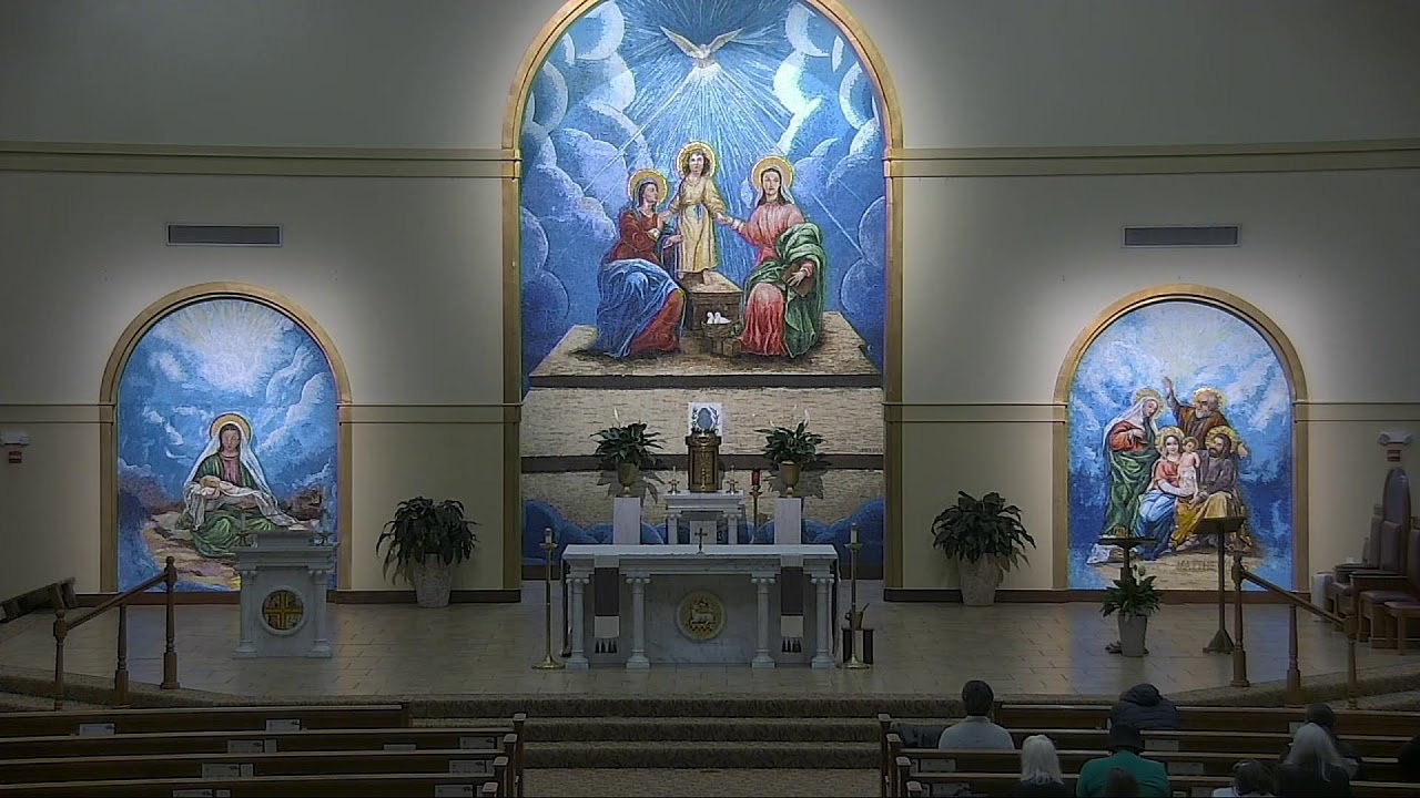 Holy Mass live streamed from St. Ann Catholic Church in Clayton, North Carolina, USA