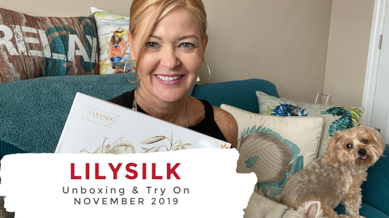 LilySilk - November 2019:  Unboxing & Try On...Might be my favorite pieces yet!!