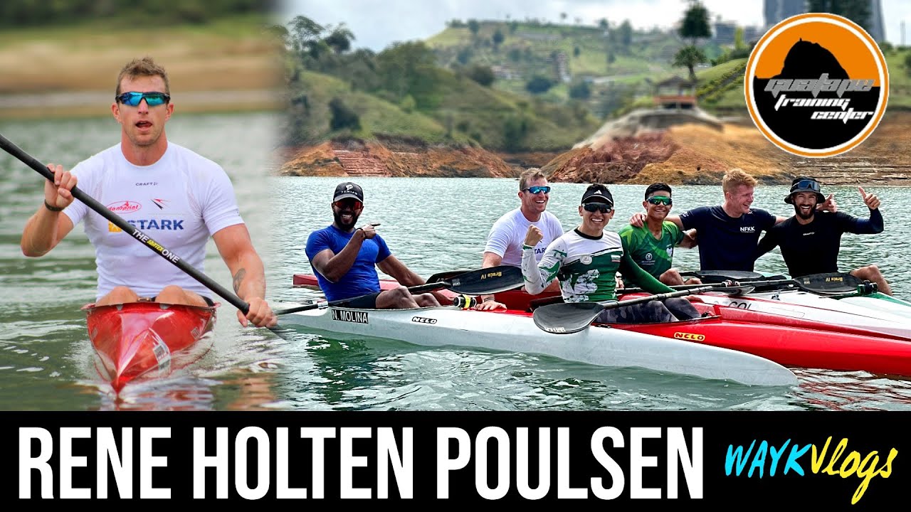 Remando con el Medallista de Plata Olimpico RENE HOLTEN POULSEN 🚣‍♂️ Guatapé - Colombia 🔥 WAYkVlogs🤠