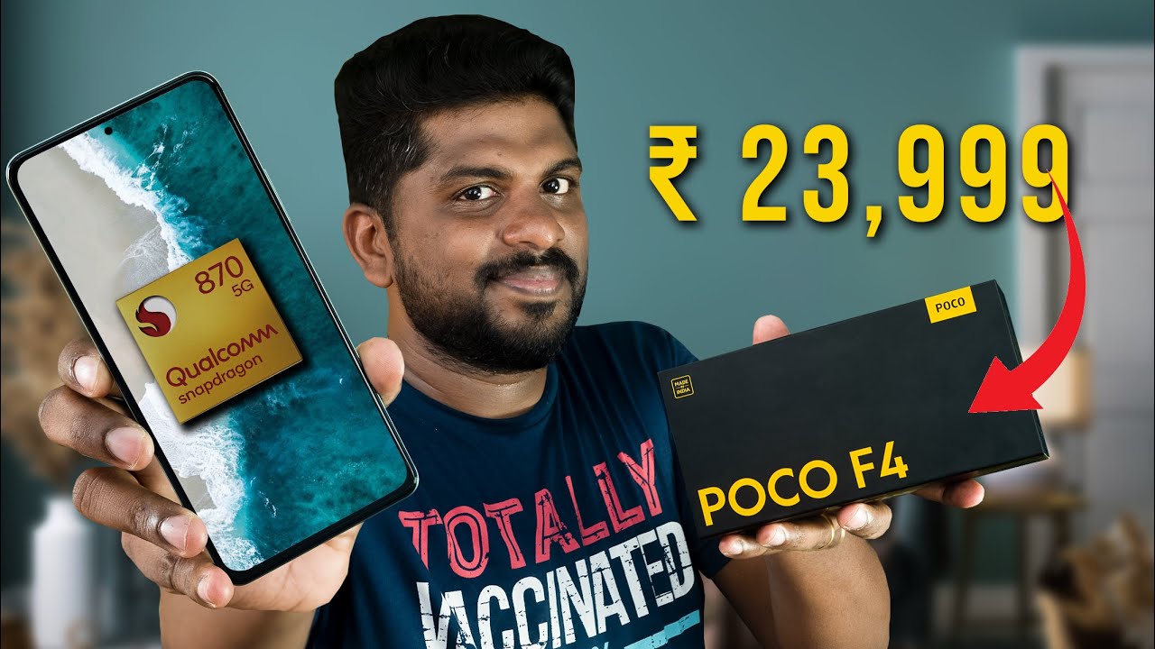 Rs.23,999 ரூபாய்க்கு Poco F4 5G Unboxing & Quick Review in Tamil