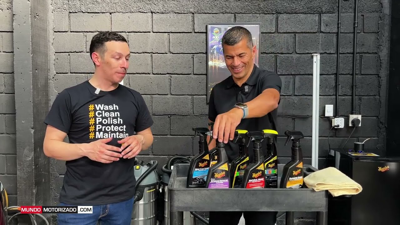 Protectores Meguiars para el interior del auto.