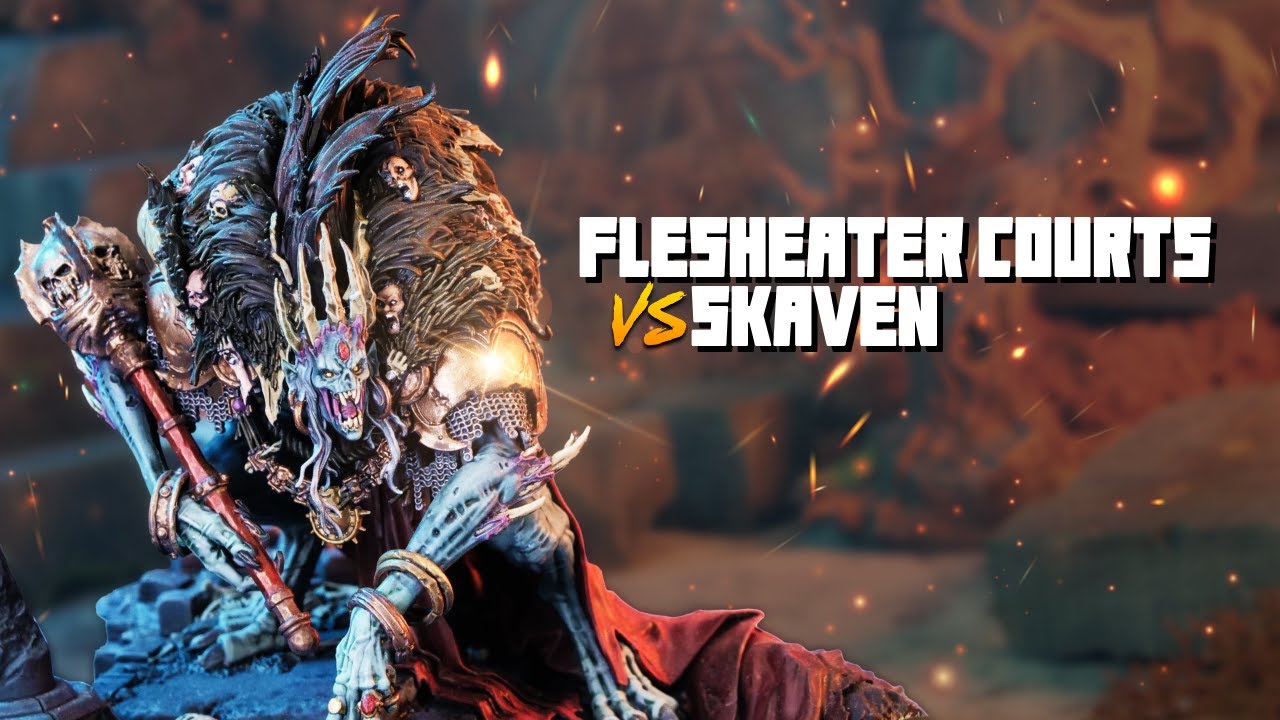 Flesheater Courts vs Skaven - An Age of Sigmar Battle Report