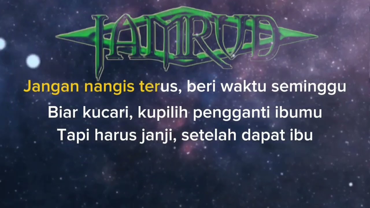Jamrud - Kau dan ibumu (karaoke)