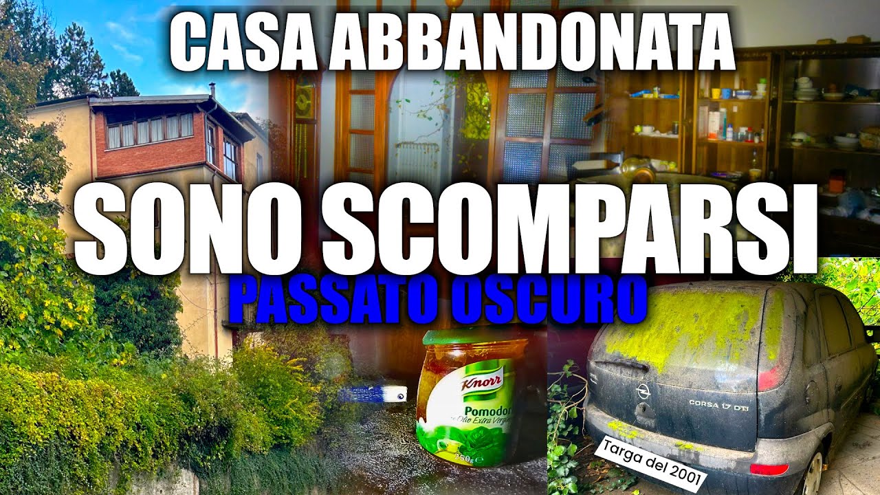 CASA ABBANDONATA DAL PASSATO OSCURO I CARABINIERI HANNO FATTO INDAGINI SENZA TROVARE GLI EREDI!