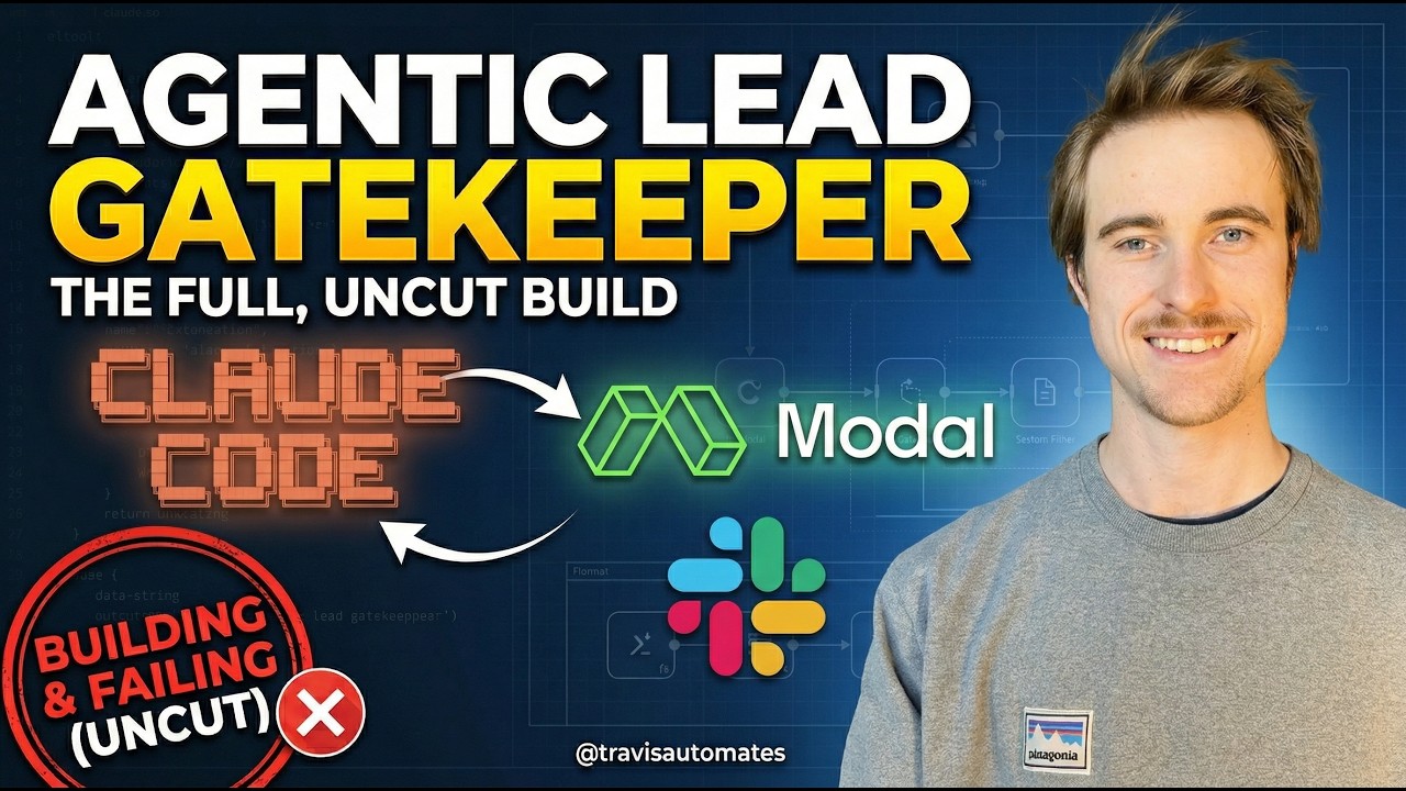 How I Built a 24/7 Agentic Sales SDR with Claude Code (Full Raw Build)