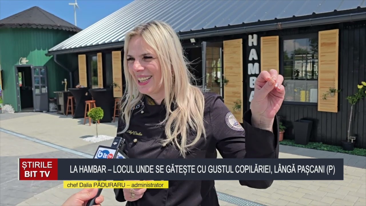 ȘTIRILE BIT TV - LA HAMBAR – LOCUL UNDE SE GĂTEȘTE CU GUSTUL COPILĂRIEI, LÂNGĂ PAȘCANI (P)