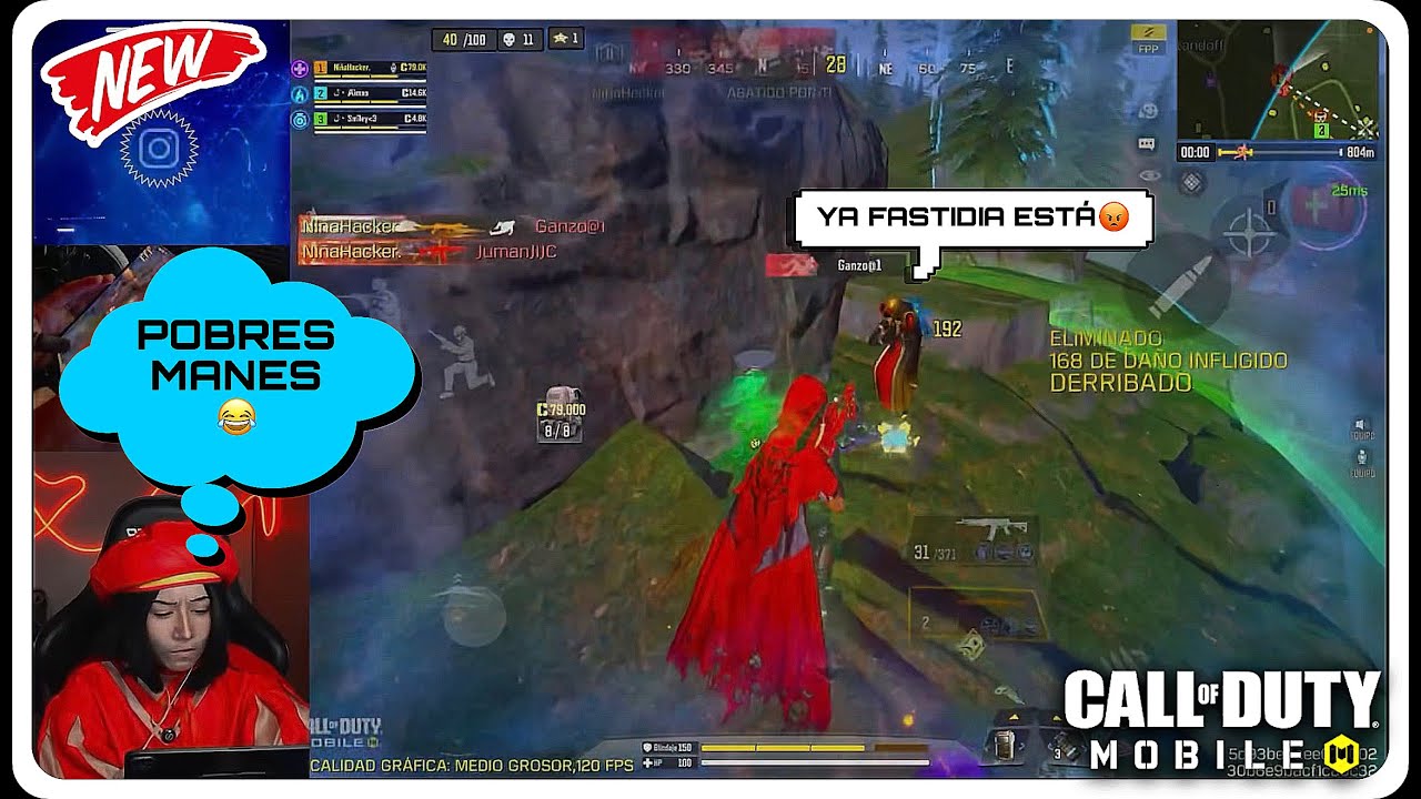 LA NI&Ntilde;A JENNI es LA CAPERUSITA M&Aacute;S FASTIDIOSA🤣| CALL OF DUTY MOBILE |