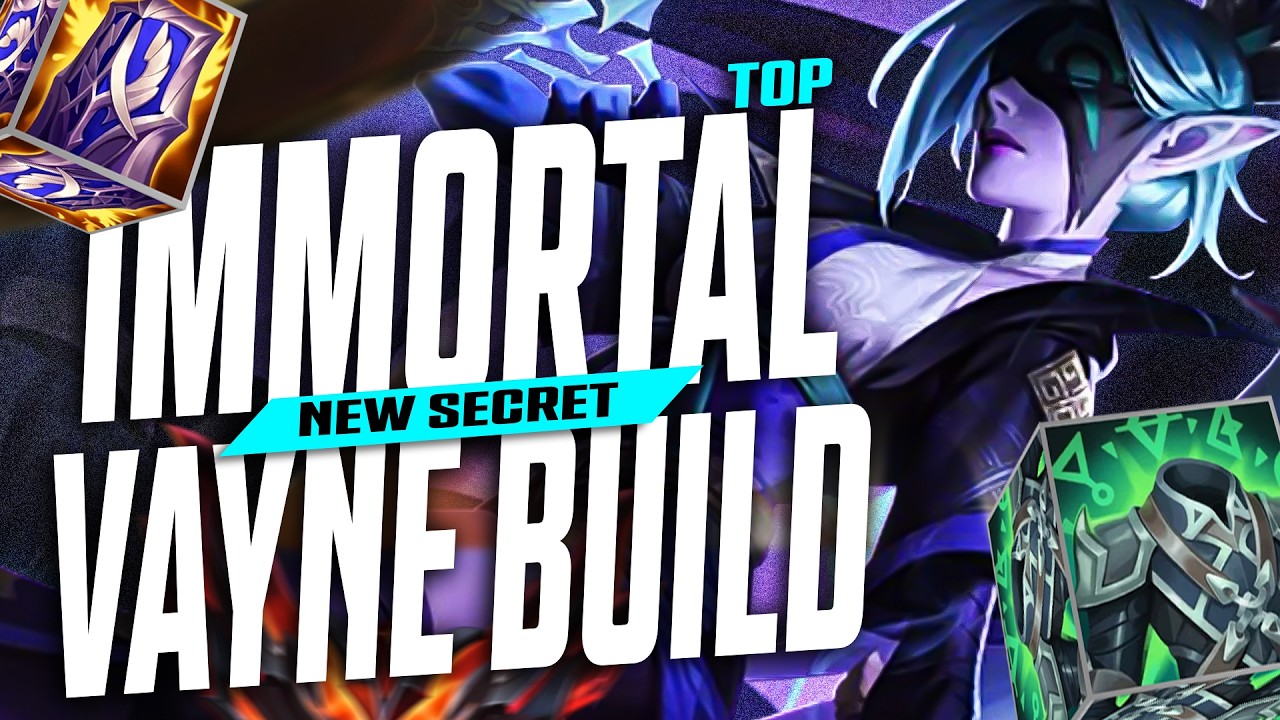 SECRET SPIRIT VISAGE VAYNE TOP BUILD MADE MY TEAM SUB TO ME - League of Legends Vayne Commentary
