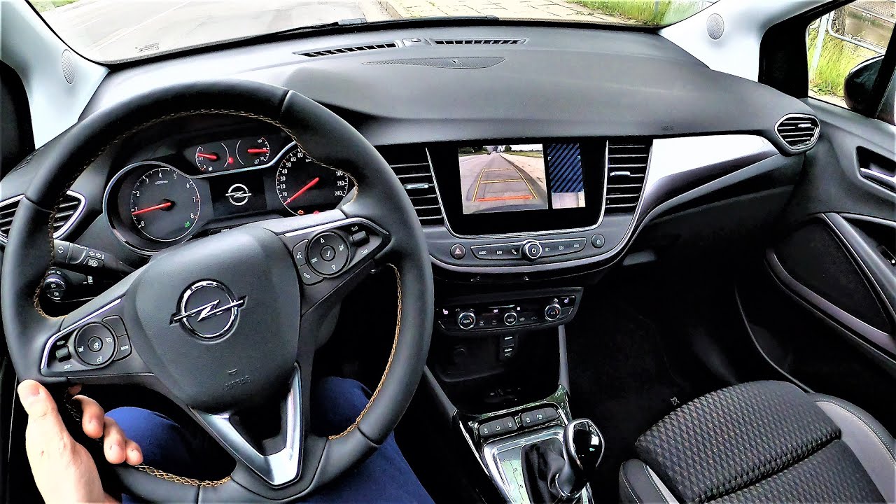 Opel Crossland Innovation Plus 130HP POV test drive. GoPRO test drives. Opel Crossland road test.
