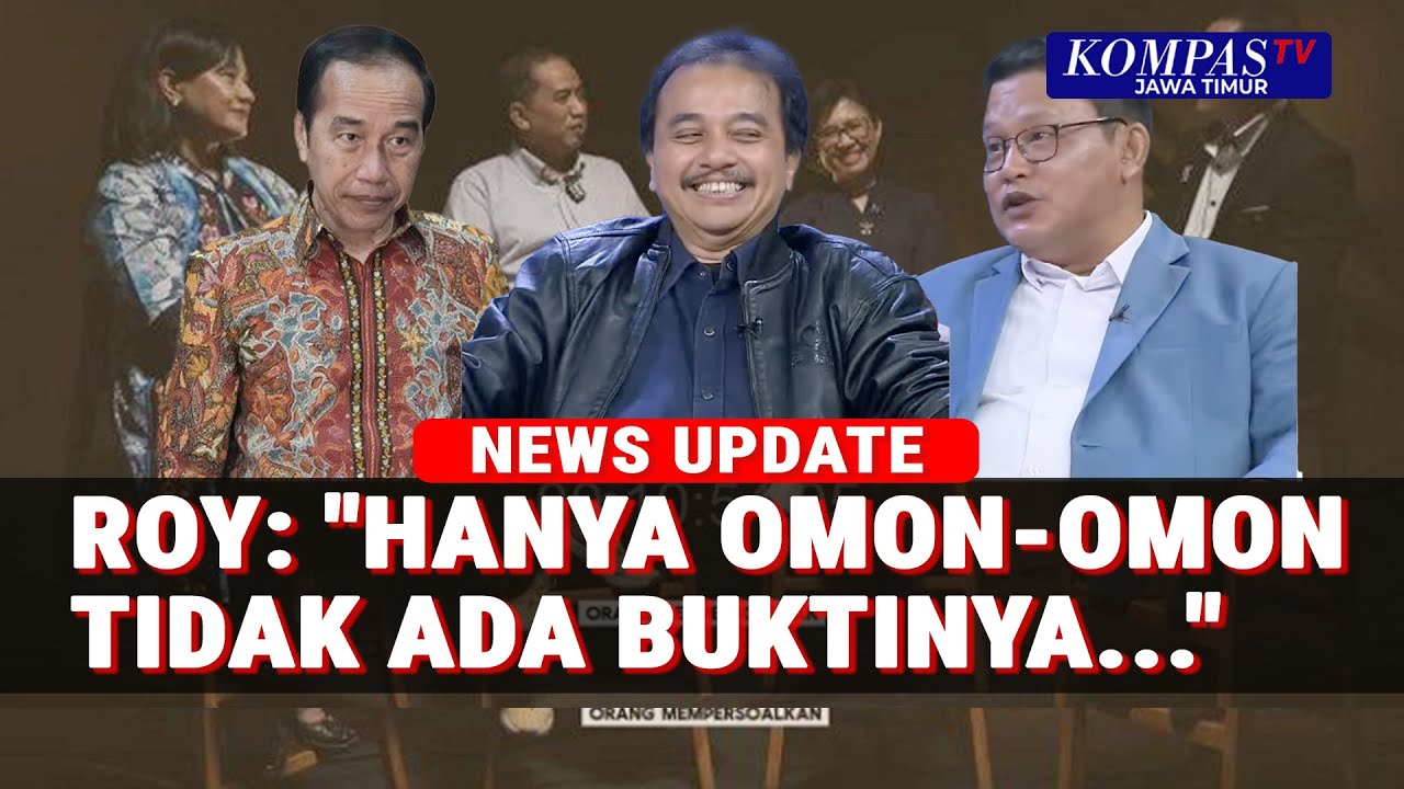 Roy Suryo Soal Ijazah Jokowi, Sebut 'Hanya Omon-Omon' & Data Hilang di KPU, Tanggapi Rektor UGM