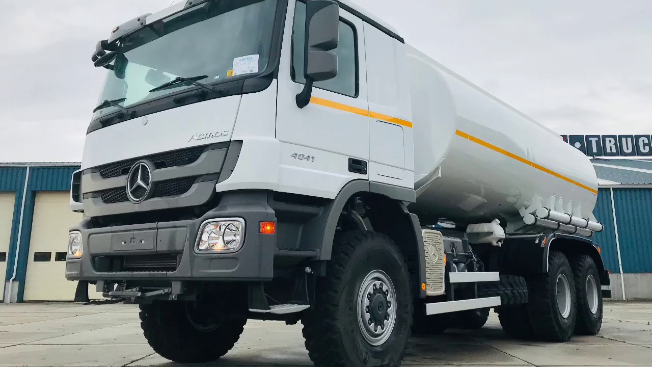 Mercedes-Benz Actros 4041 - 6x6 tank truck for sale