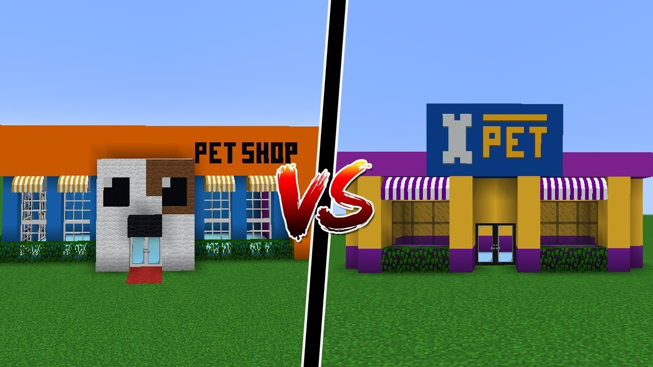 Batalha de Construção: QUEM CONSTRÓI O MELHOR PET SHOP!