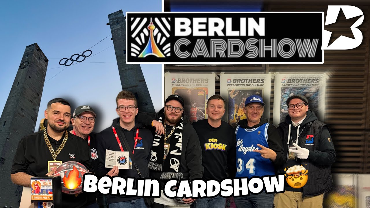 Berlin Cardshow 2025🔥 B-Brothers Store on Tour 🙌🏼🤯🚛