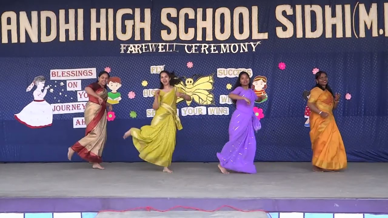 Farewell vibes Gandhi High School