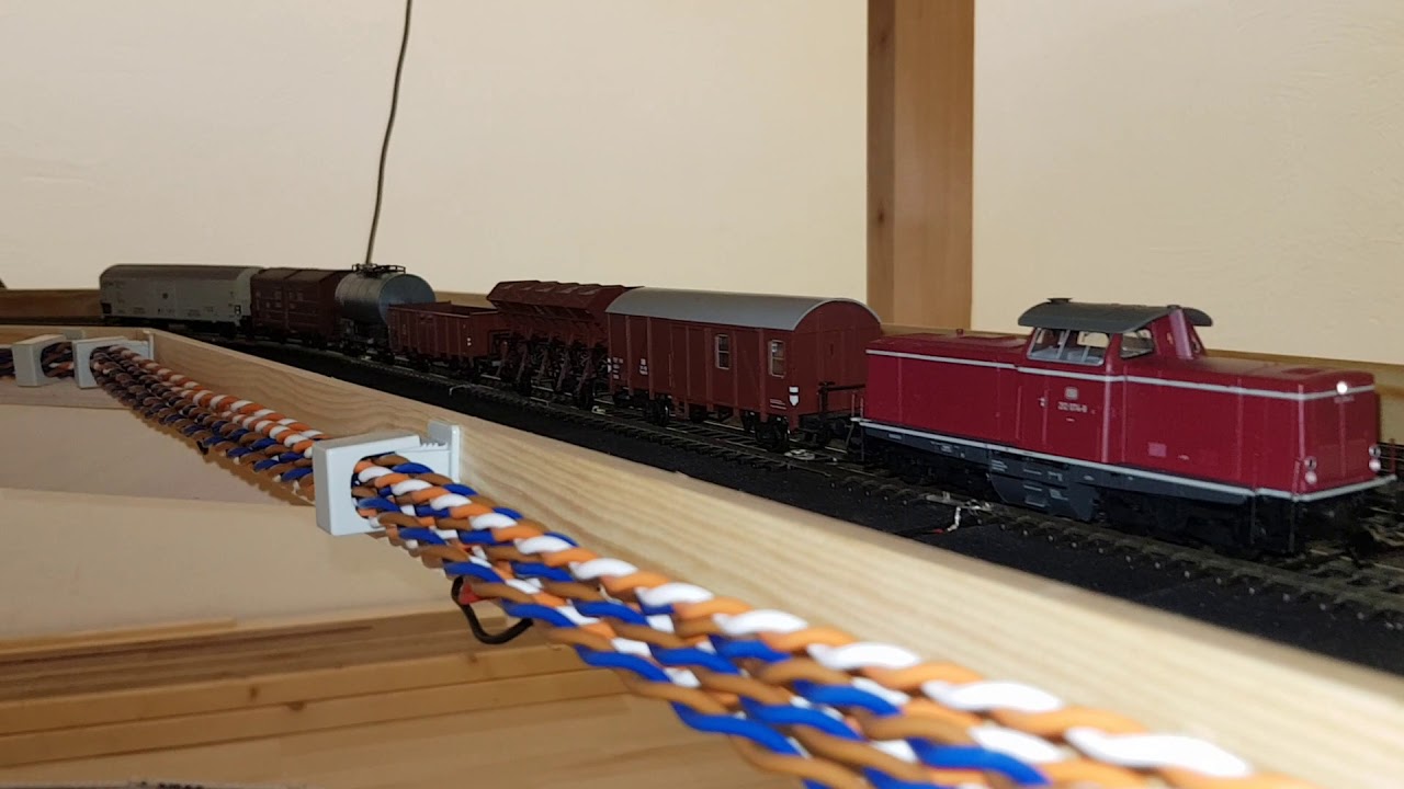 Schattenbahnhof mit Rocrail