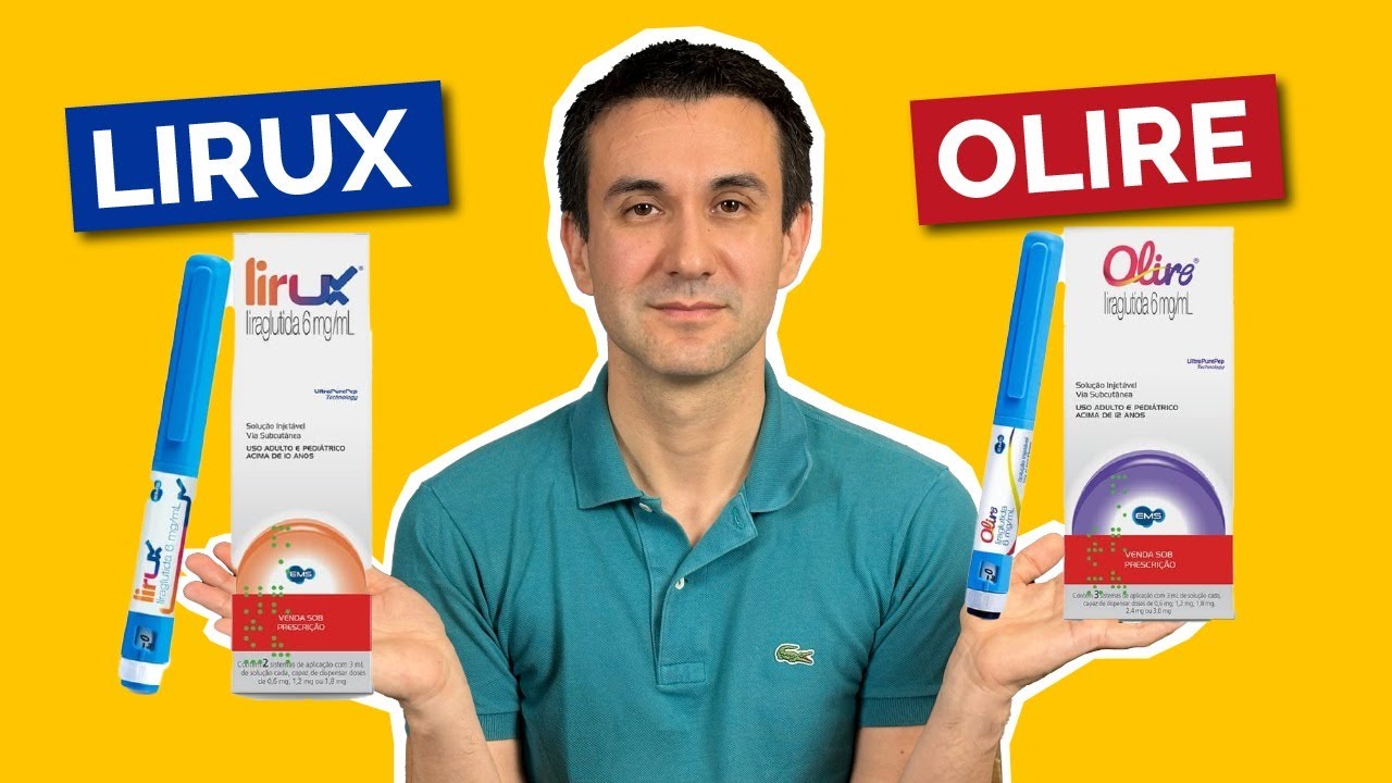 Olire e Lirux: as canetas para emagrecimento e diabetes brasileiras.