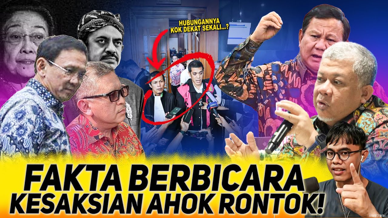 KETANGKAP BASAH⁉️PENGAKUAN AHOK 'TERT4MP4R' KELAKUAN HASTO-RIZA CHALID😱 FAHRI BONGKAR RAHASIA' PDIP🔥