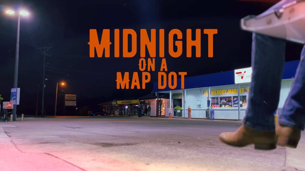 Derek Austin - Midnight on a Map Dot (lyric video)
