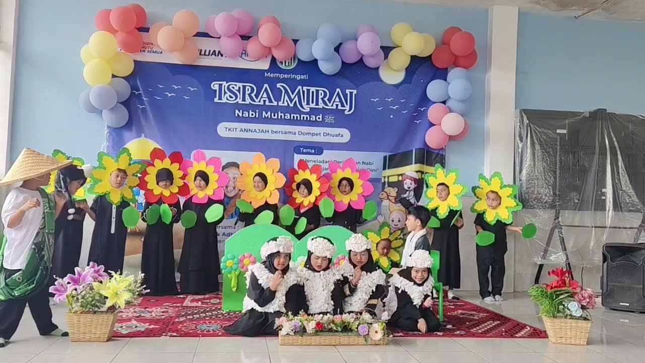 Drama Pengembala dan Biri-biri anak TK