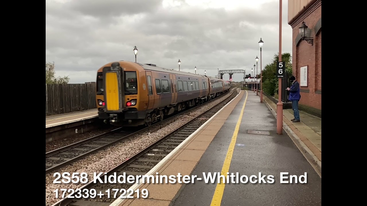 Trains at Birmingham Moor Street 29th October 2020