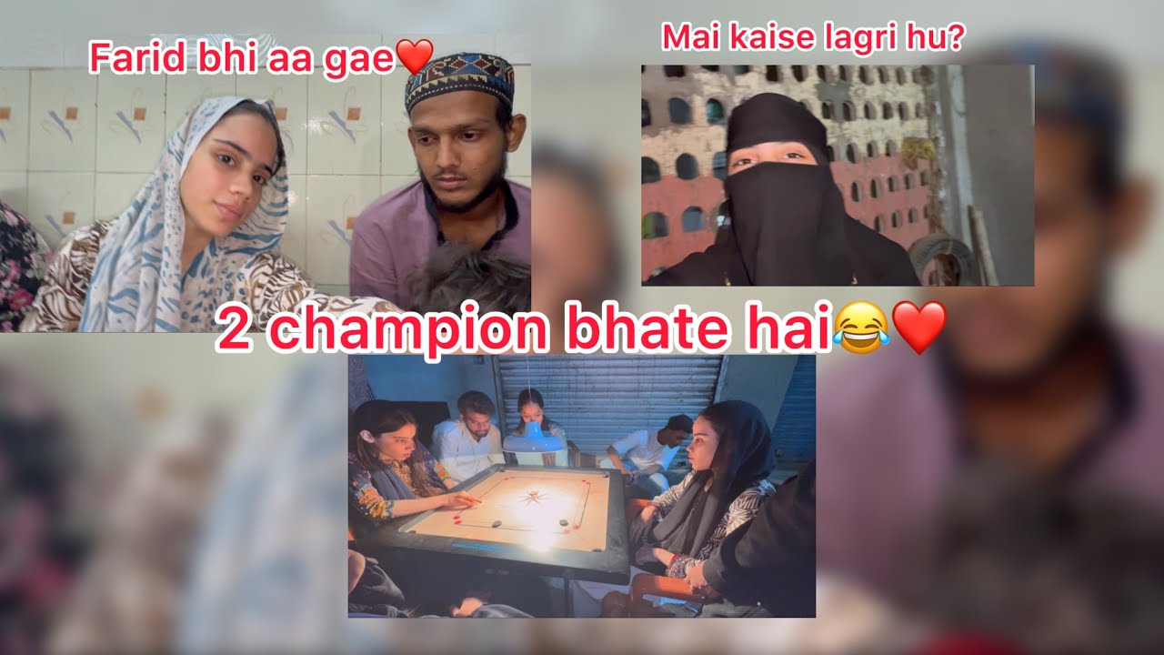 Ajj aftari ki mamu mumani ke saat❤️🌎||MAHEK & FARID