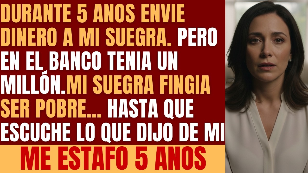 MI SUEGRA ME PIDIÓ DINERO DURANTE 5 AÑOS… HASTA QUE DESCUBRÍ SU CUENTA SECRETA...