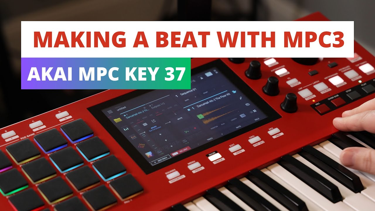 Akai MPC key 37 — обновление до MPC3 и создание бита!