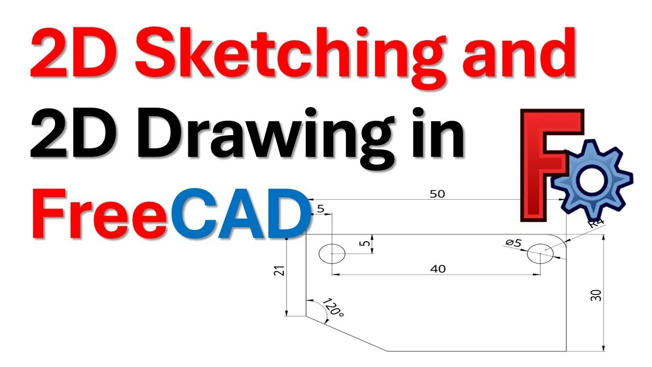 2D-эскизы и 2D-чертежи в FreeCAD — полное руководство