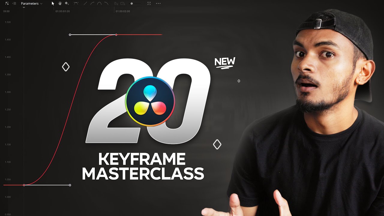 Everything About KEYFRAMING in DAVINCI RESOLVE 20 - Hindi