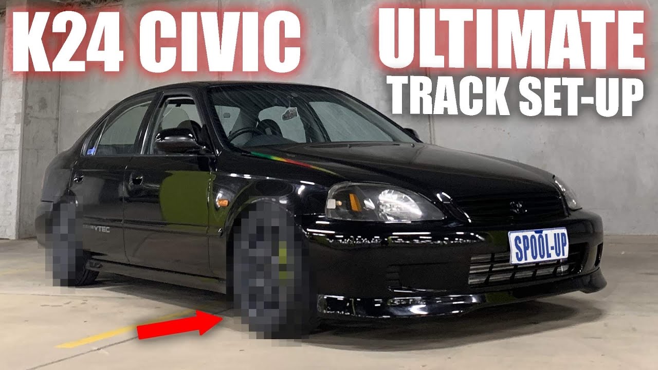 EK Civic 5 LUG Big Brake Conversion NEW Enkei Wheels