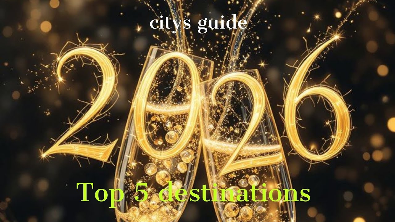 Top 5 Destinations to Celebrate New Year’s Eve 🌟 Fireworks, Parties & Magic Around the World