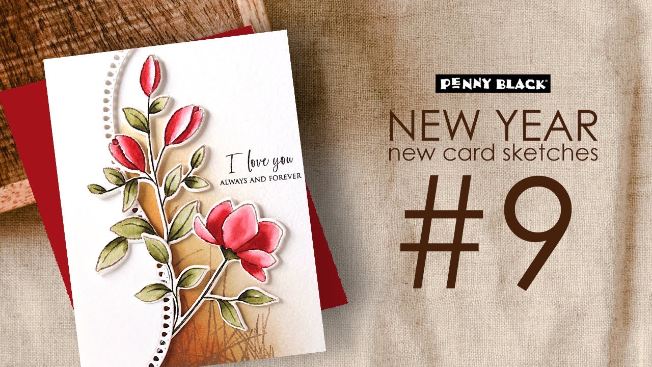 Peek-a-boo fun? YES! | New Year Cardmaking Motivation with Sketches | #9