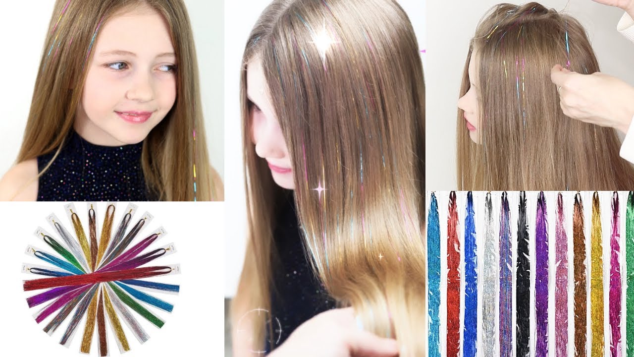 Hair Tinsel Tutorial! ✨✨