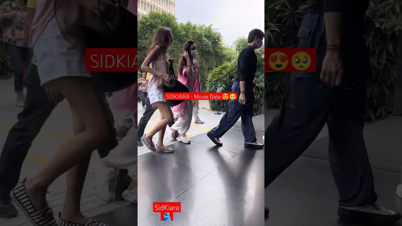 🥺 SidKiara on Movie Date 🌹( #sidkiara #sidharthmalhotra #kiaraadvani #shorts #short #youtubeshorts )