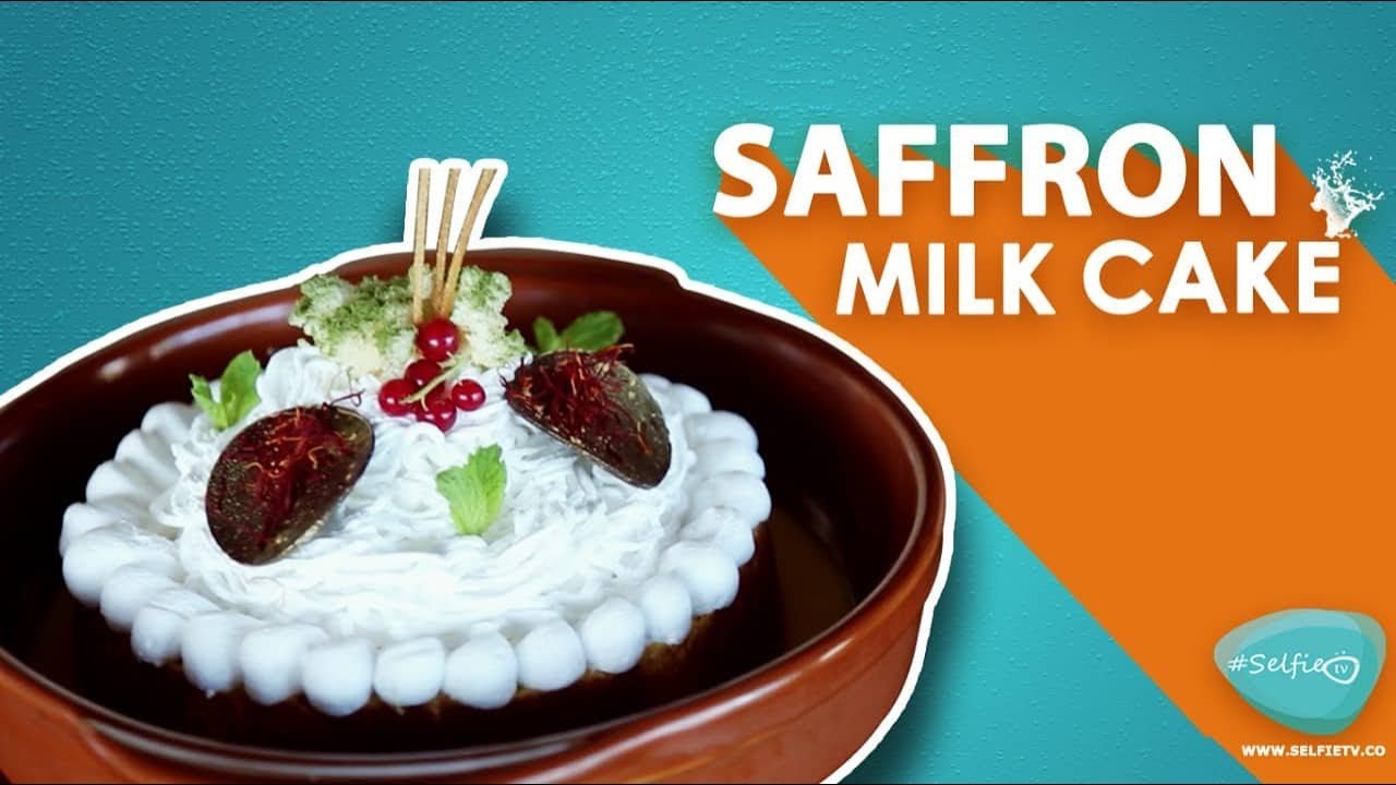 Best Saffron Milk Cake - Super Moist & Delicious - Dubai Marine Beach Resort & Spa !!
