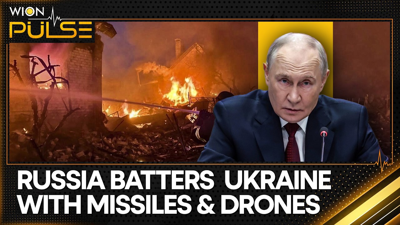 Russia Unleashes Intense Aerial Assault On Ukraine, Fires Hundreds Of Missiles & Drones | Pulse