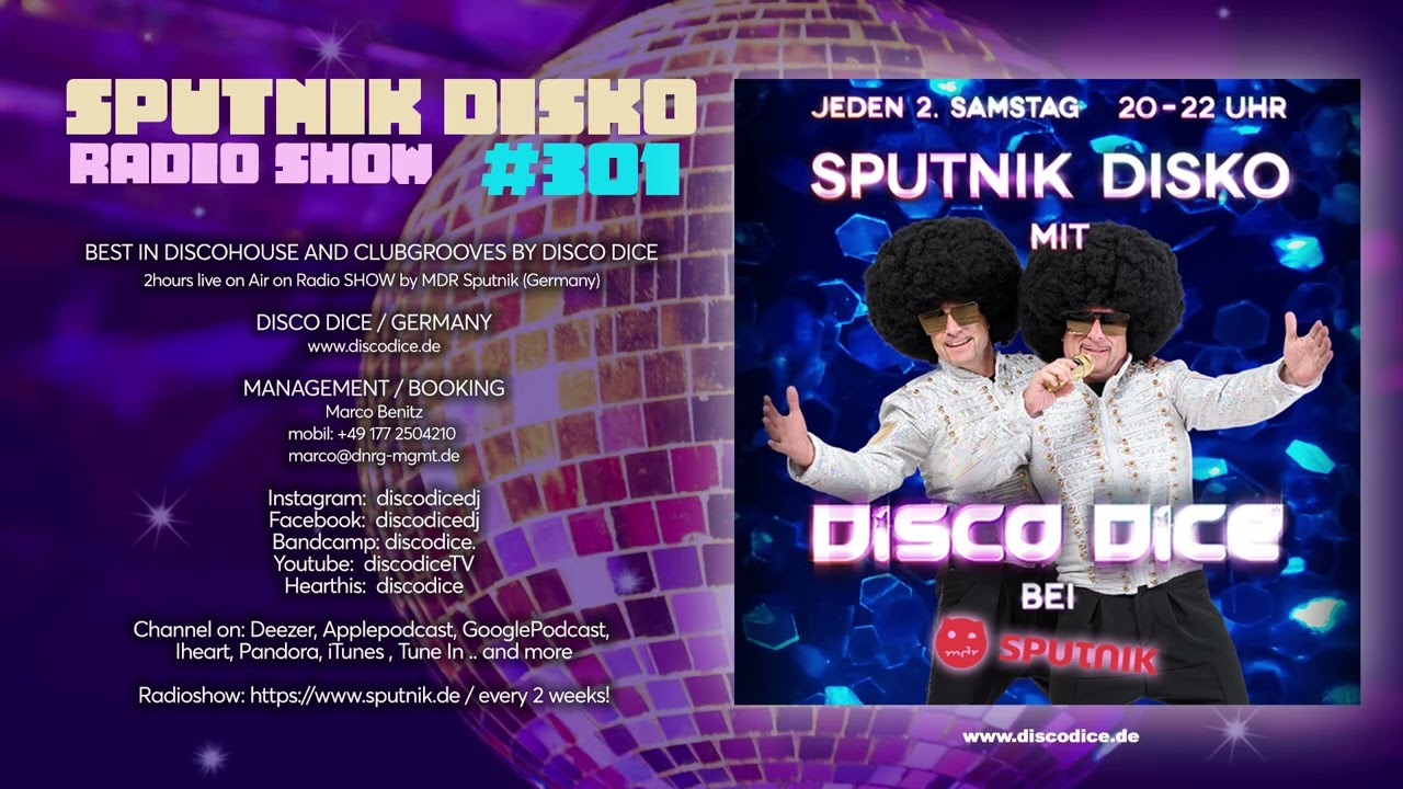 Sputnik Disko #301 na żywo w radiu MDR Sputnik