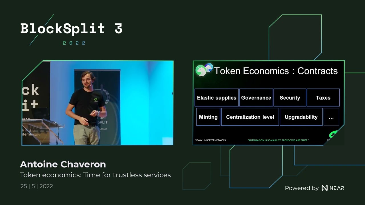 Token economics: Time for trustless services