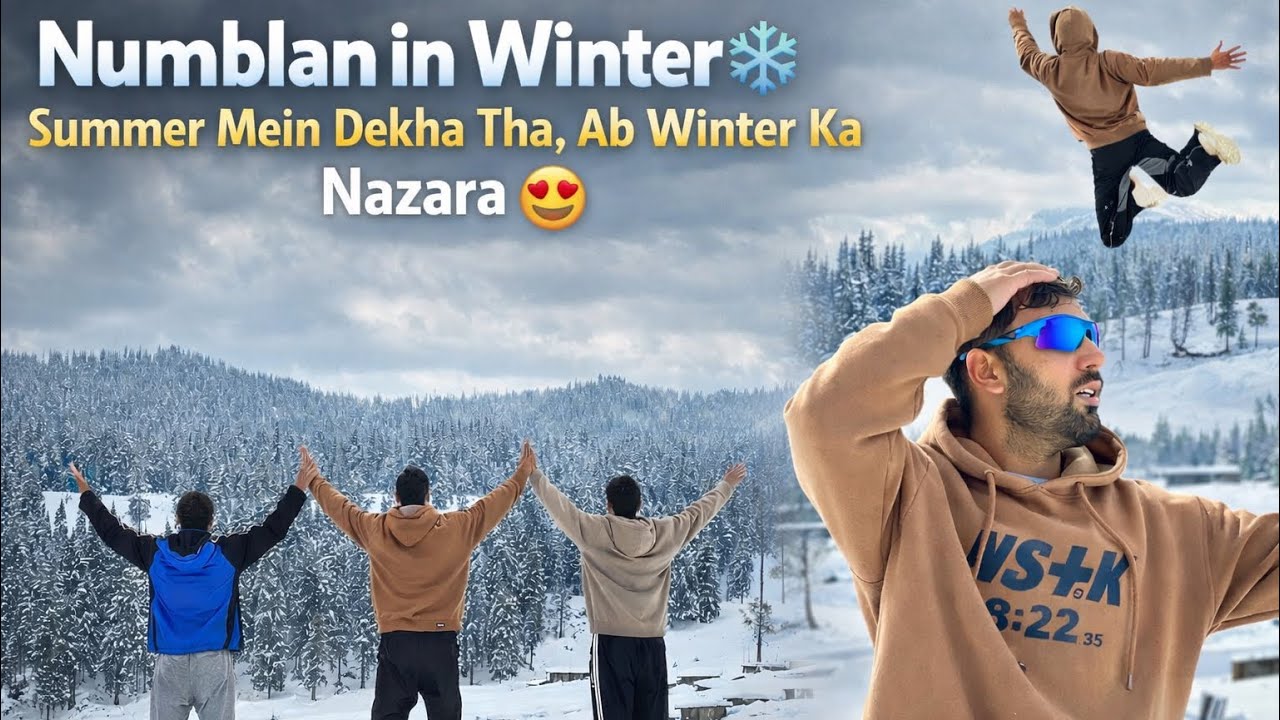 Numblan in Winter ❄️ | Summer Mein Dekha Tha, Ab Winter Ka Nazara 😍 | KASHMIR INDIA | 