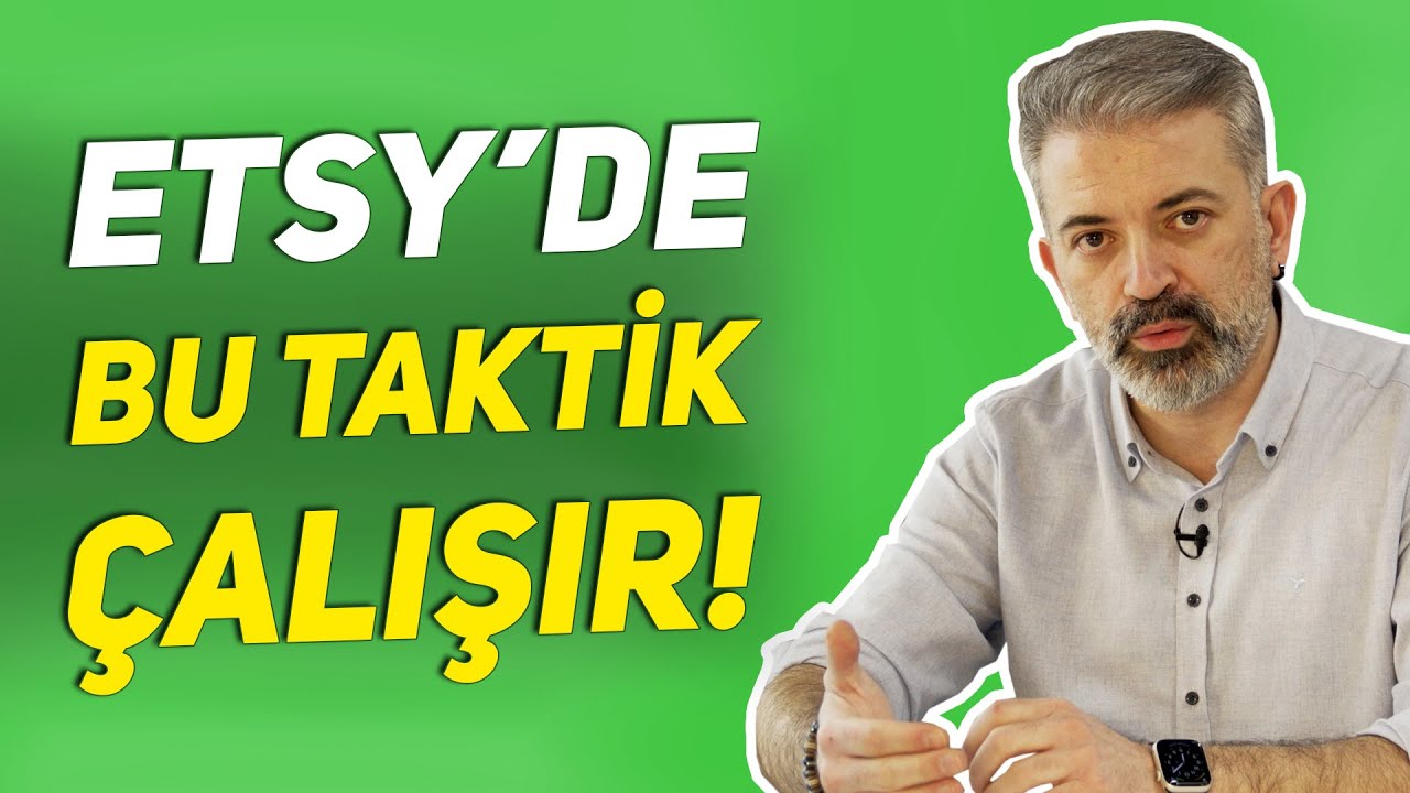 ETSY’DE SATIŞ İÇİN YAPAY ZEKAYI KULLANIN