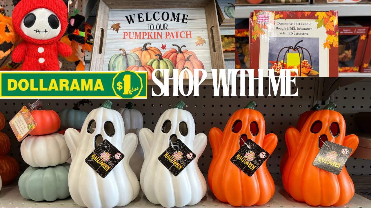 DOLLARAMA FALL AND HALLOWEEN 👻 FINDS | ALL NEW FINDS AUGUST 19,2024